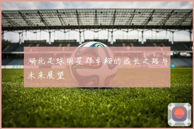 湖北足球明星邓卓翔的成长之路与未来展望
