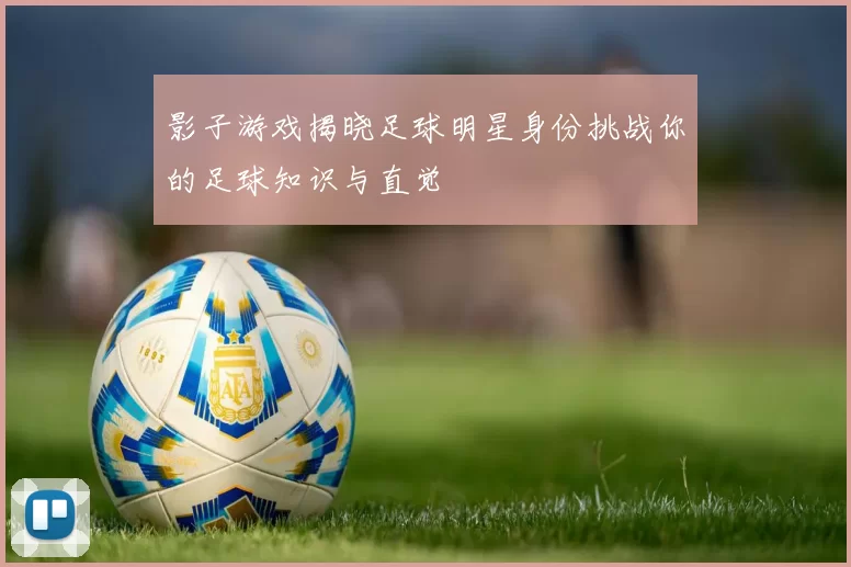 影子游戏揭晓足球明星身份挑战你的足球知识与直觉
